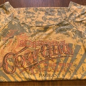 Pimienta 101 Ranch cowgirl shirt with mini rhinestones